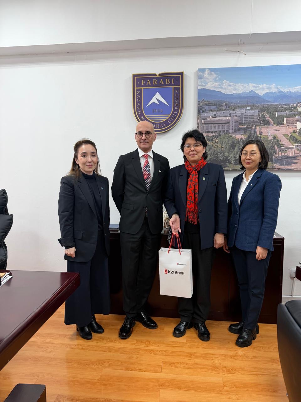 KazNU al-Farabi strengthens cooperation with Kazakhstan-Ziraat International Bank