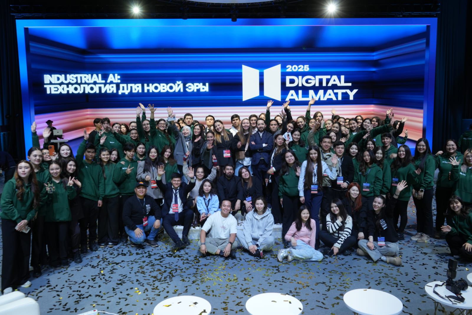 Students of the Faculty of International Relations participated in the VII International Digital Forum "Digital Almaty 2025: Industrial AI - Technologies for a New Era."