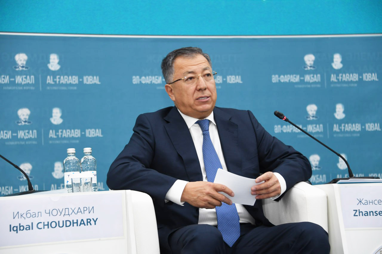 «Al-Farabi – Iqbal» форумында сөйлеген сөзі