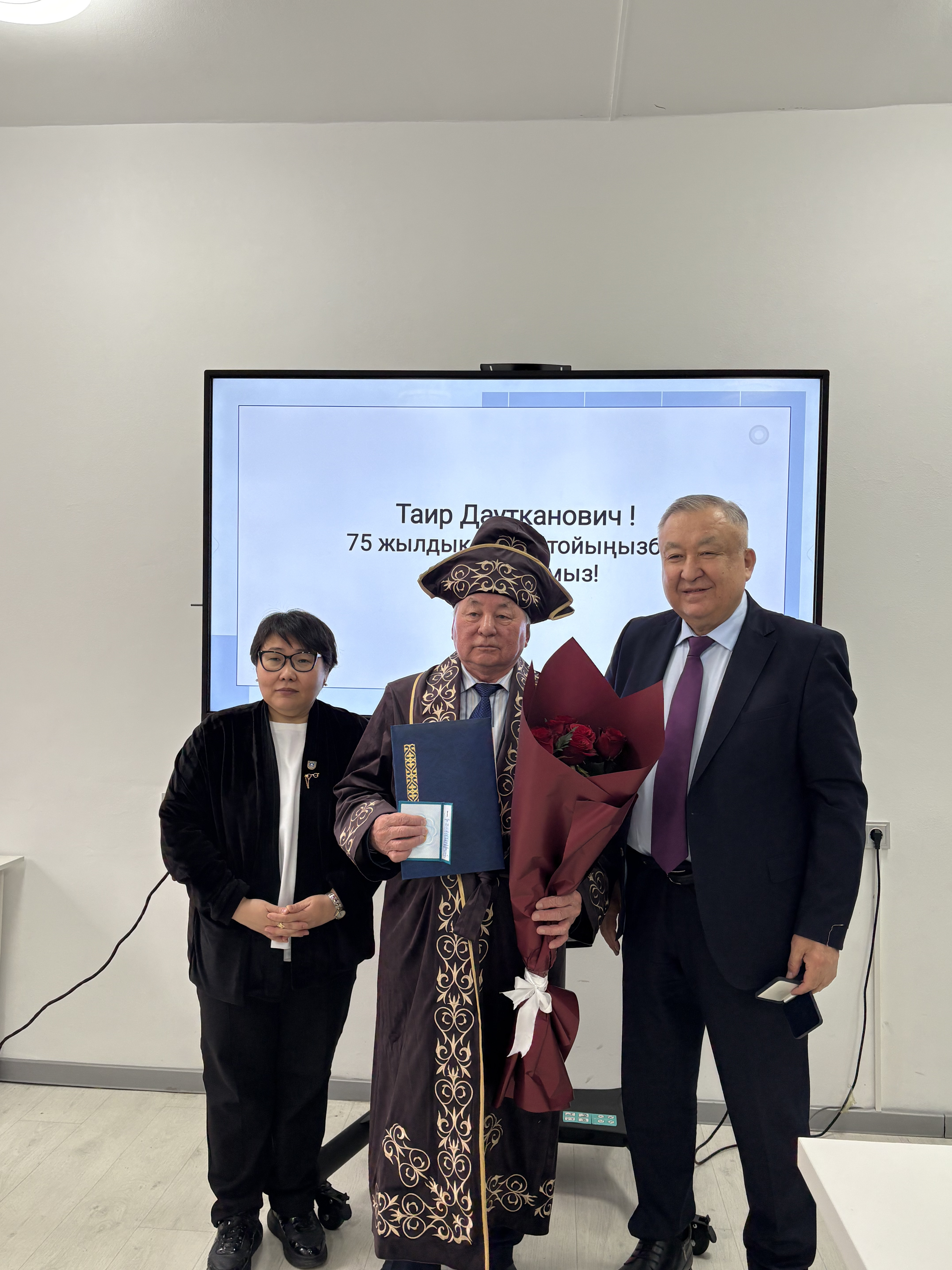 75-летний юбилей кандидата технических наук, доцента Таира Дауткановича Джуламанова