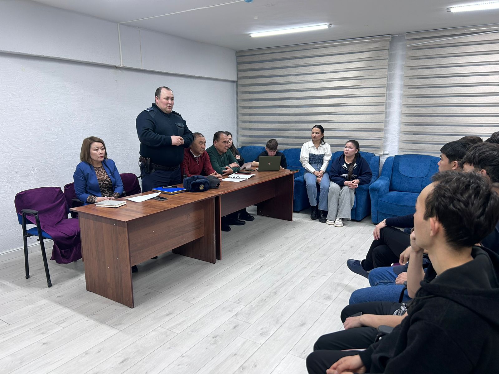 Meeting on the Topic “Respect for the Law Is the Civic Duty of Every Individual”