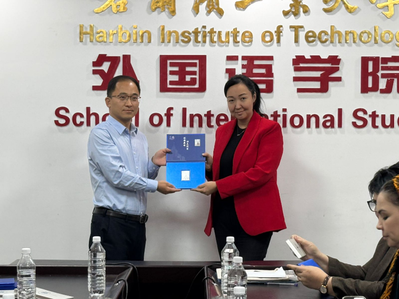 Dana U. Baitukayeva, PhD, Acting Associate Professor of the Department of International Law at the Faculty of International Relations of Al-Farabi Kazakh National University, delivered a series of lectures for undergraduate and graduate students at Harbin Polytechnic University (Harbin, China).
