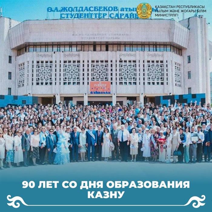 90 ЛЕТ СО ДНЯ ОБРАЗОВАНИЯ КАЗНУ