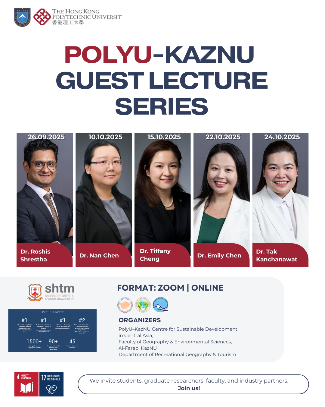 PolyU–KazNU Guest Lecture Series