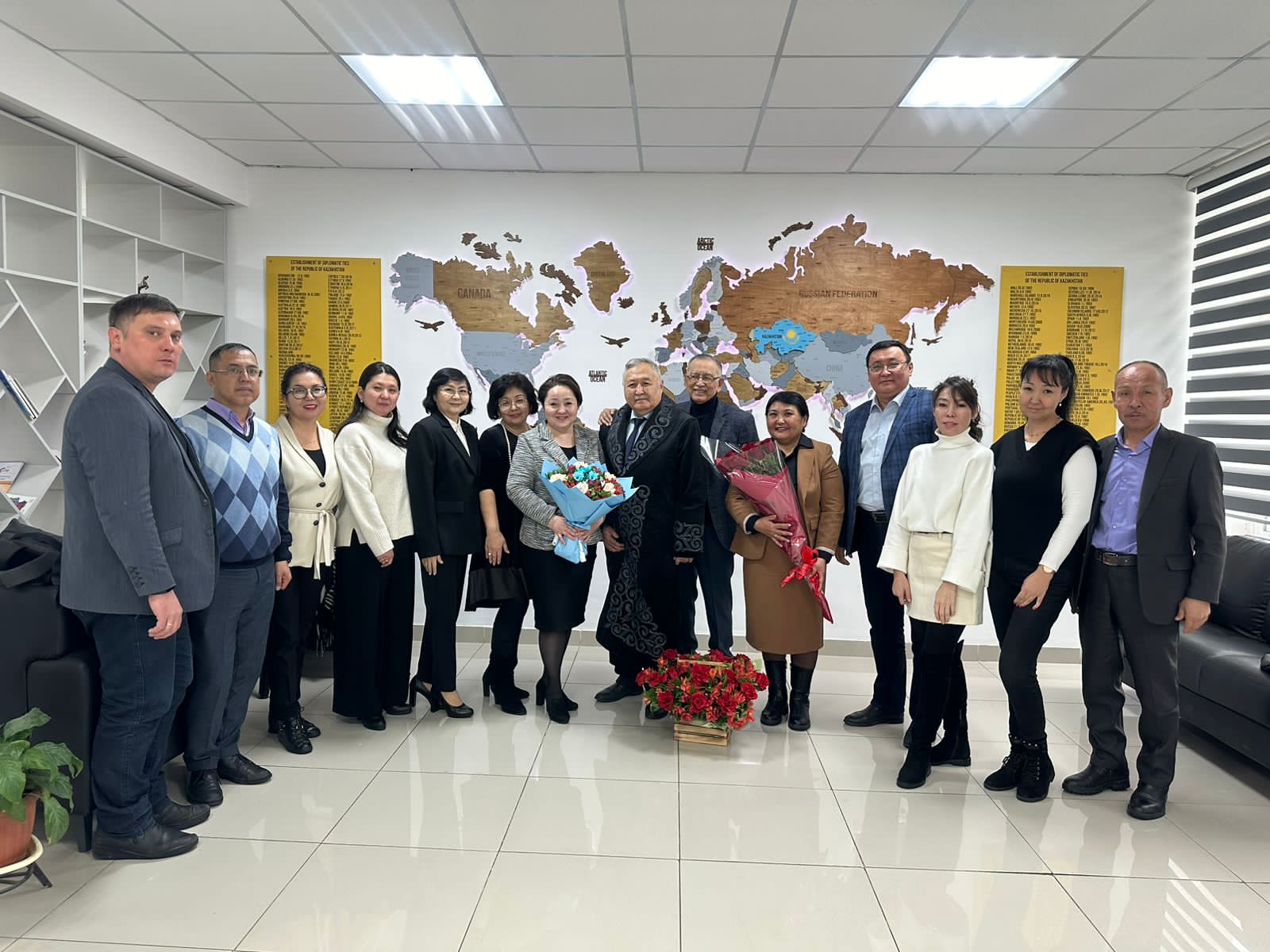 70th anniversary of associate professor Samaldykov Maksut Koshekovich