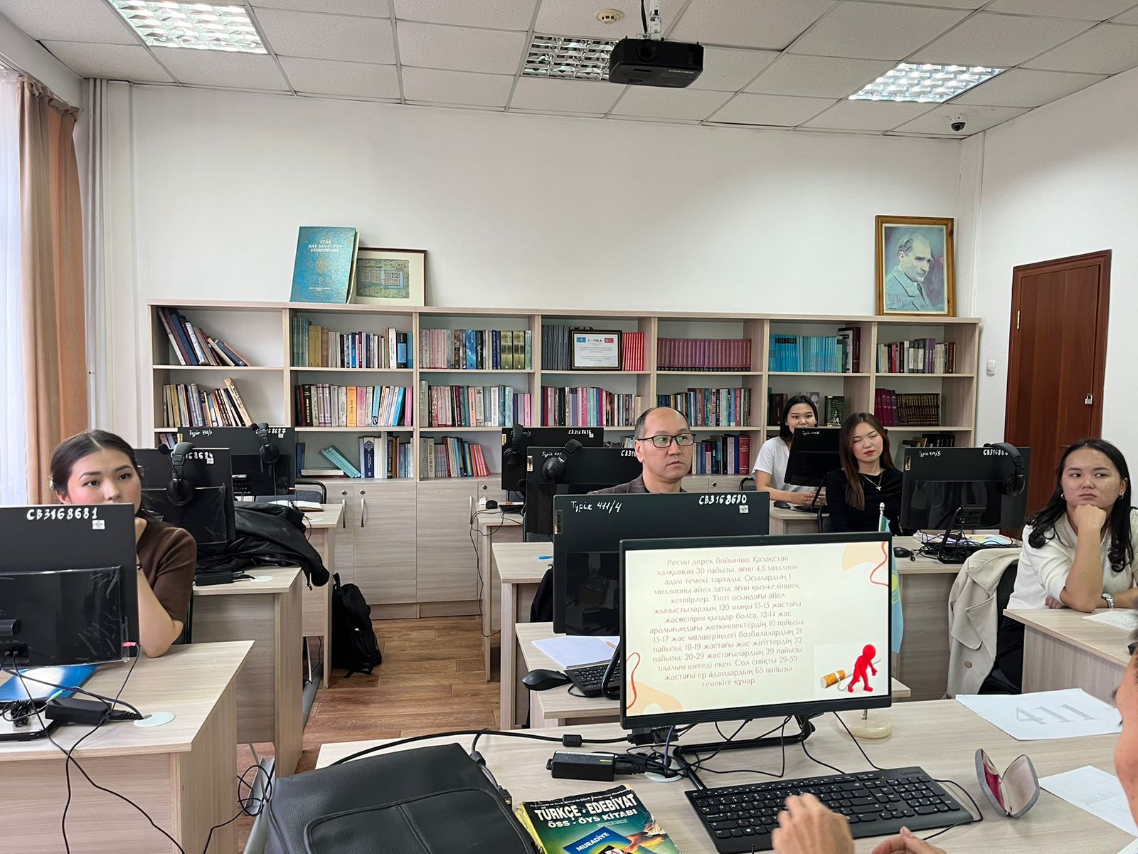 в рамках проекта «Цели устойчивого развития» состоялся семинар на тему «Проблемы табакокурения»