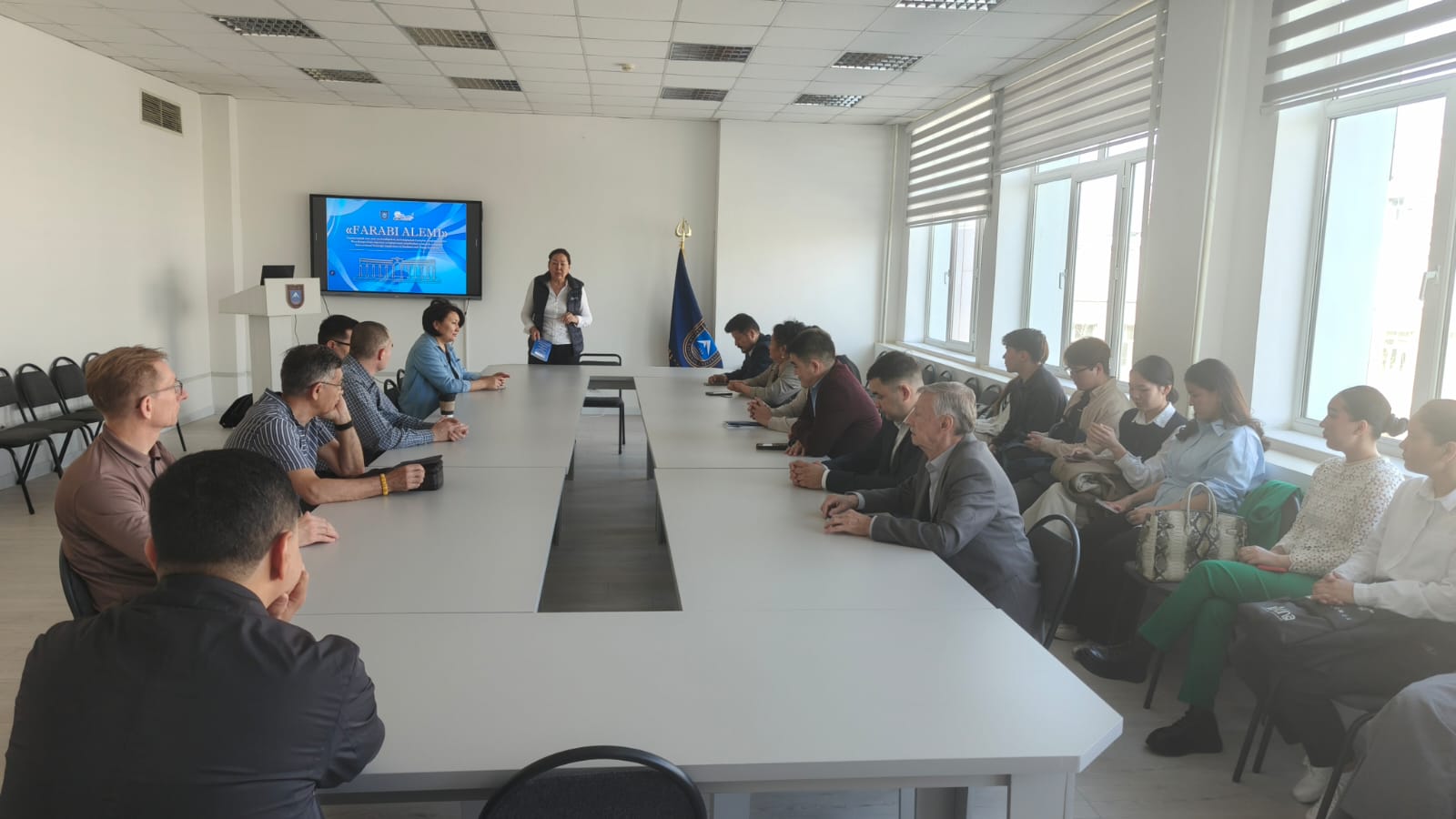 Opening of the International Scientific Conference “Farabi Alemi” at the Faculty of Physics and Technology of KazNU: advancing youth research potential in the context of SDG 4 and SDG 9