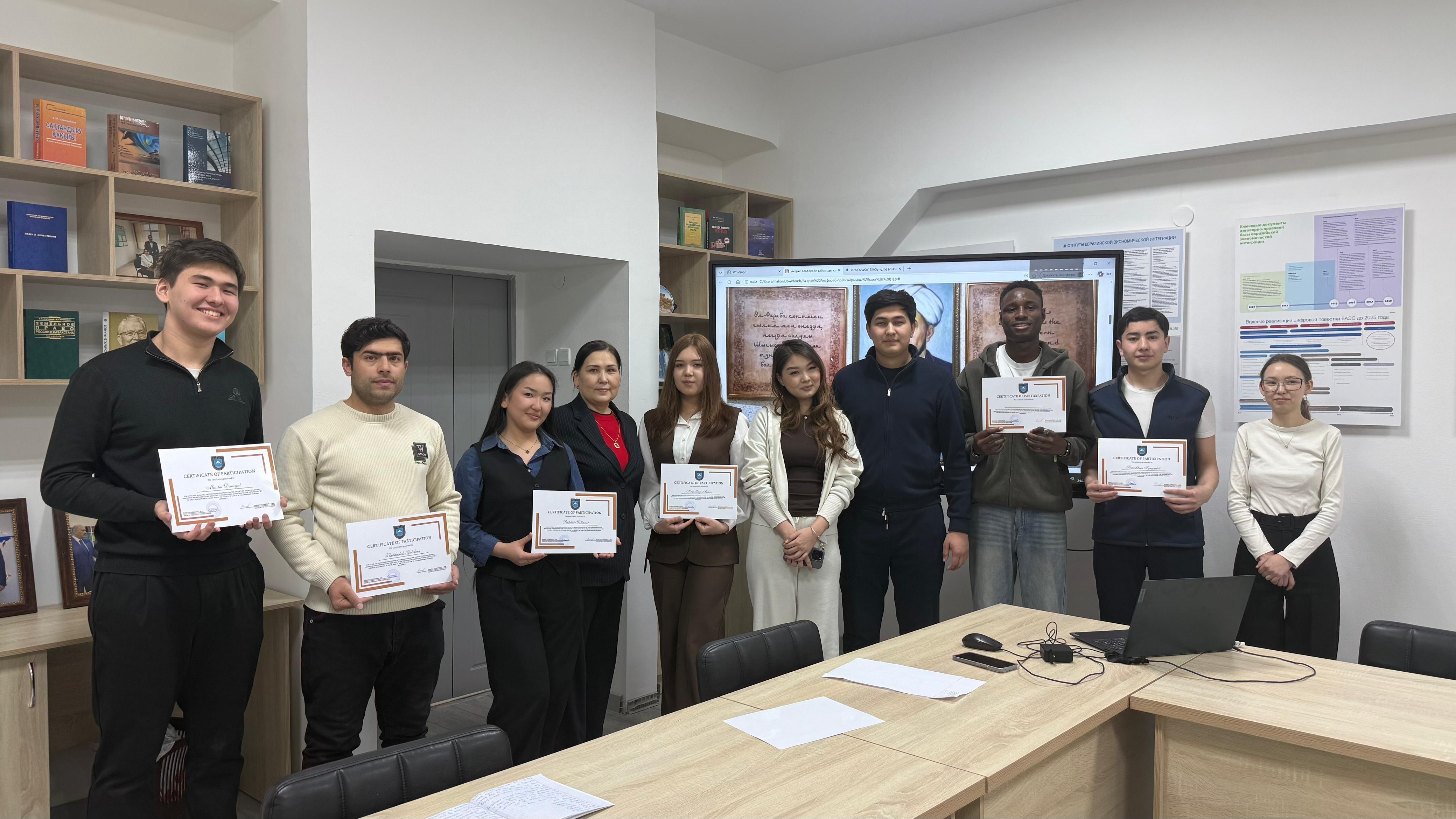 The round table dedicated to the analysis of the treatise “The Virtuous City” by the great philosopher Al-Farabi within the framework of the Sustainable Development Goal No. 9: “Industry, Innovation and Infrastructure.”