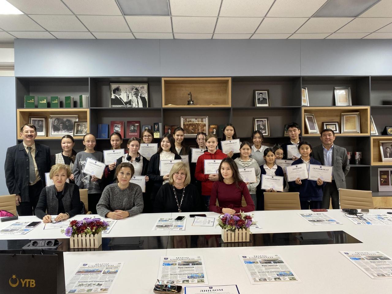 SDG-4. Gathering of pupils of media schools dedicated to eco-culture