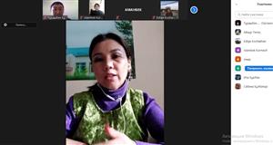 Online meeting "Ush bakytym", dedicated to the 90th anniversary of Mukagali Makatayev