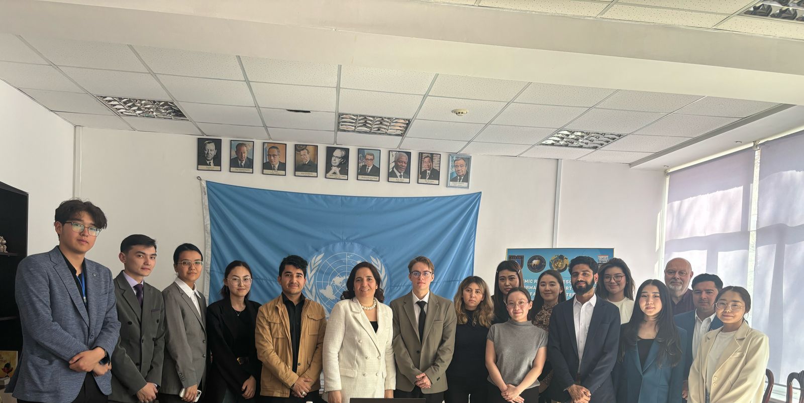 A section dedicated to the 30th anniversary of the Faculty of International Relations and the 80th anniversary of the United Nations "The role of the United Nations in ensuring global security and the Sustainable Development Goals" was held at the FARABI ALEMI International Scientific Conference