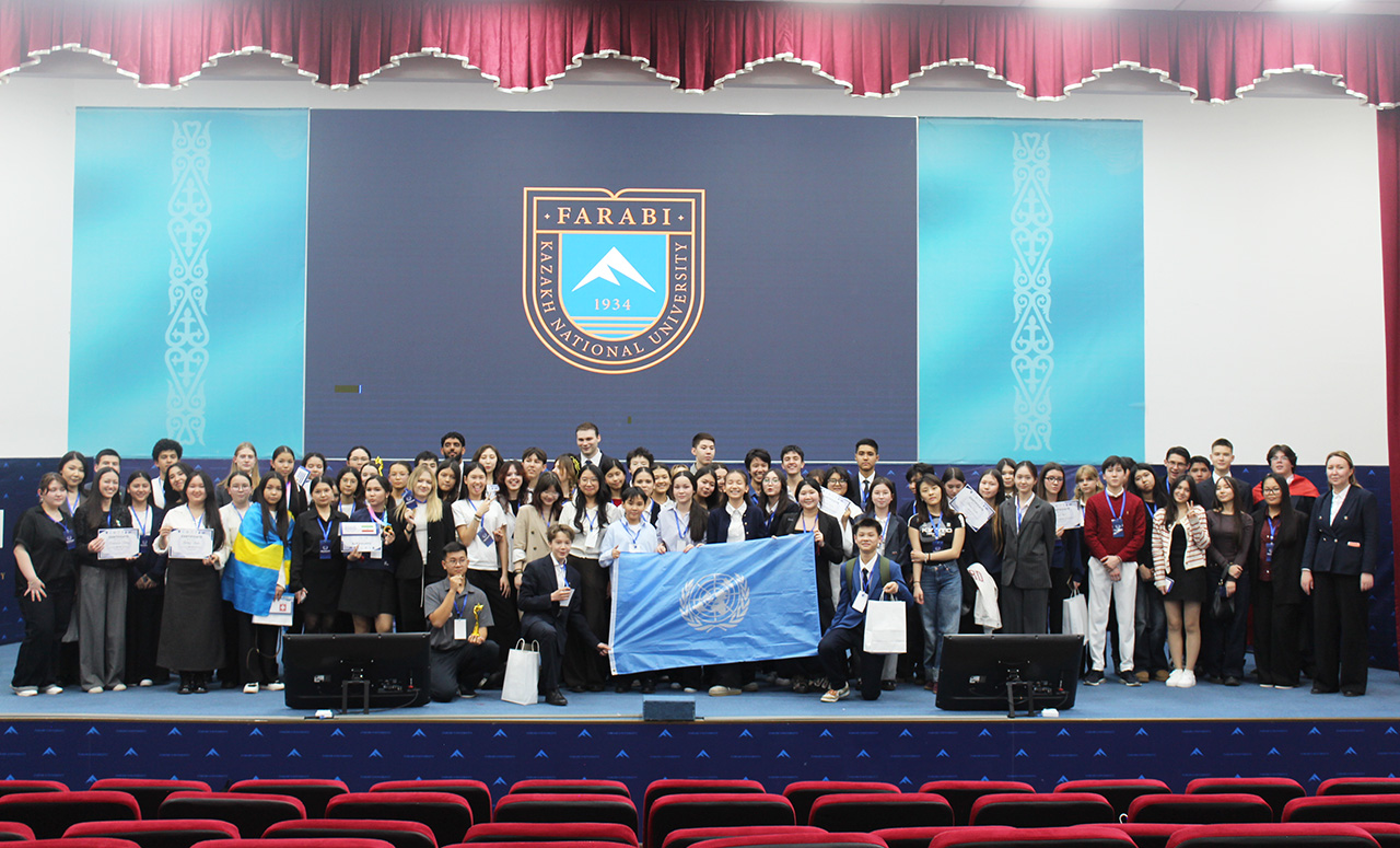 Young diplomats took part in the Model UN project