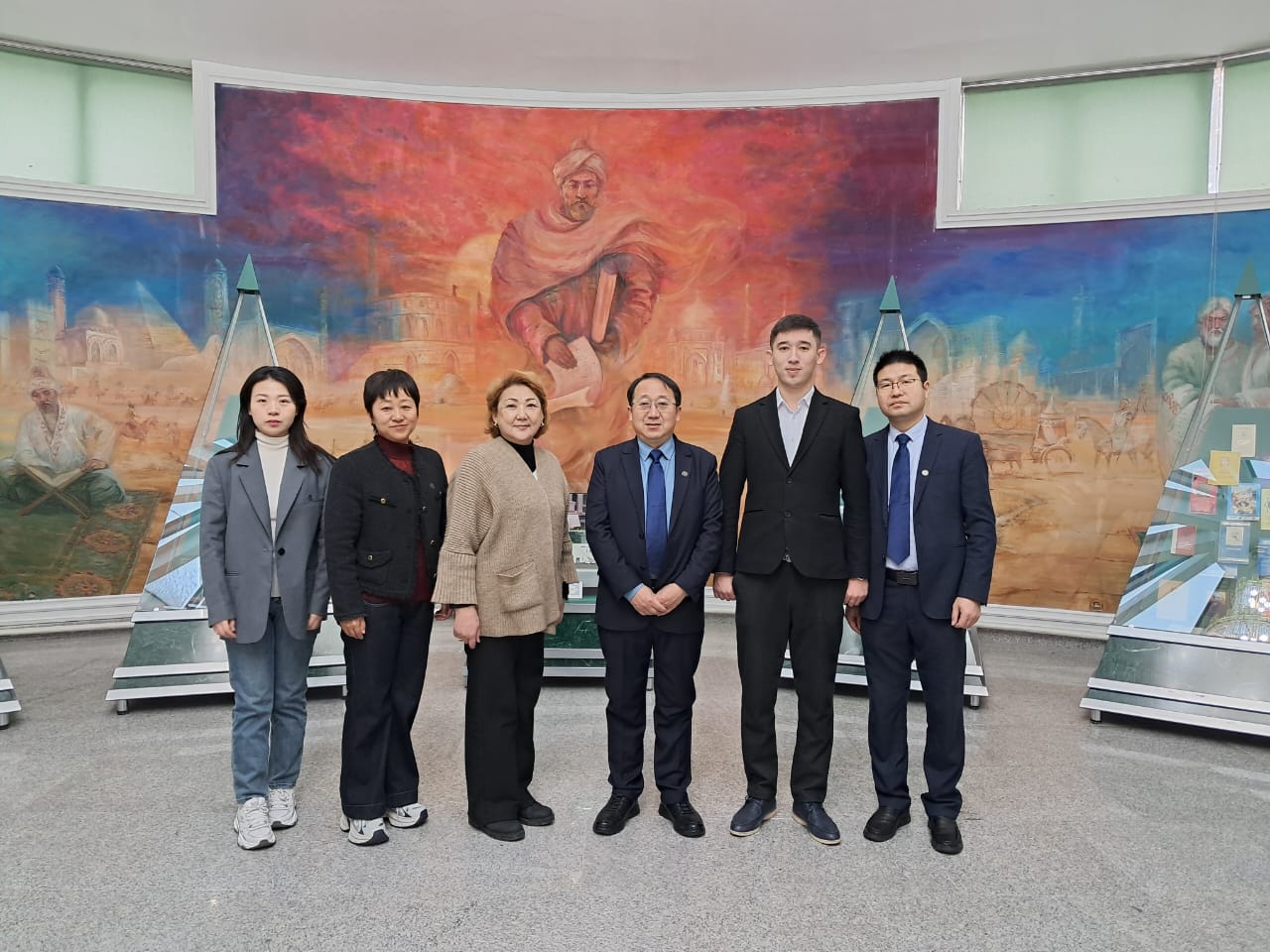 The delegation of the Technical Institute of Water Management of Yellow River (China) visited the Al-Farabi Kazakh National University