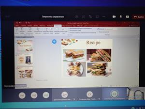 “The World of English food”