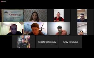 Факультетіміздің түлегі аудармашы Гаухар Омархановамен кездесу
