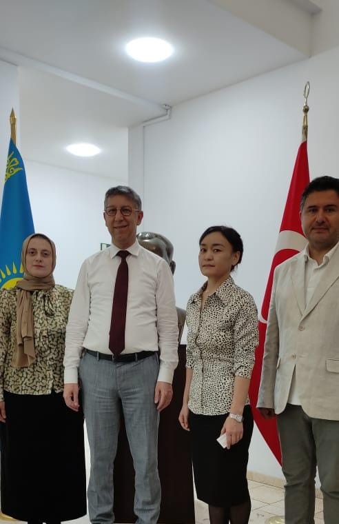 Meeting with the Education Attaché of the Republic of  Turkish in Almaty, Ayhan Korkmaz