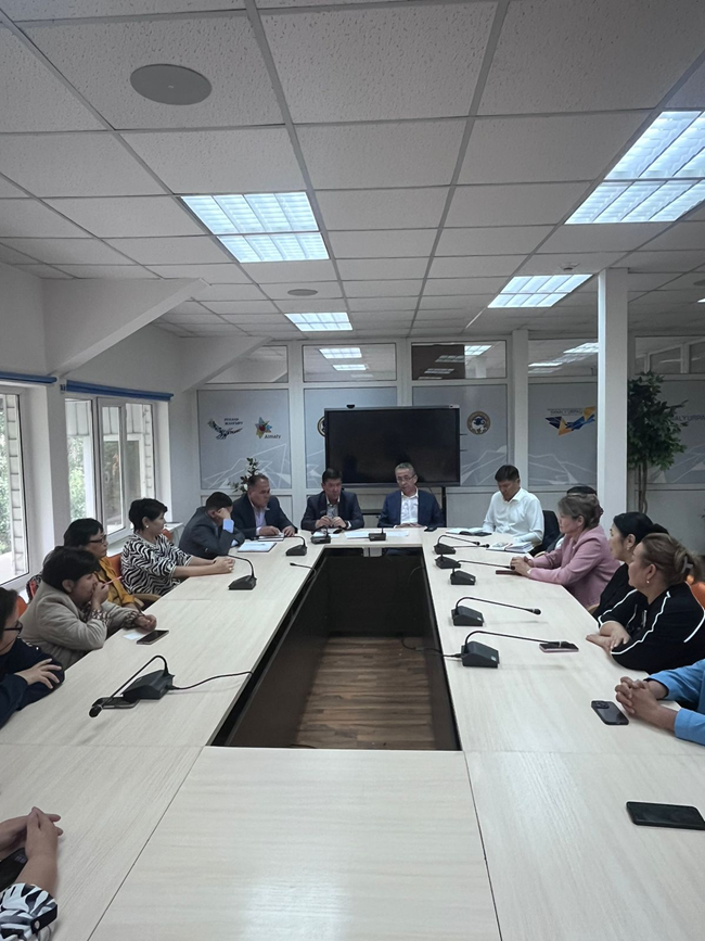 Another meeting was held with the heads of student houses