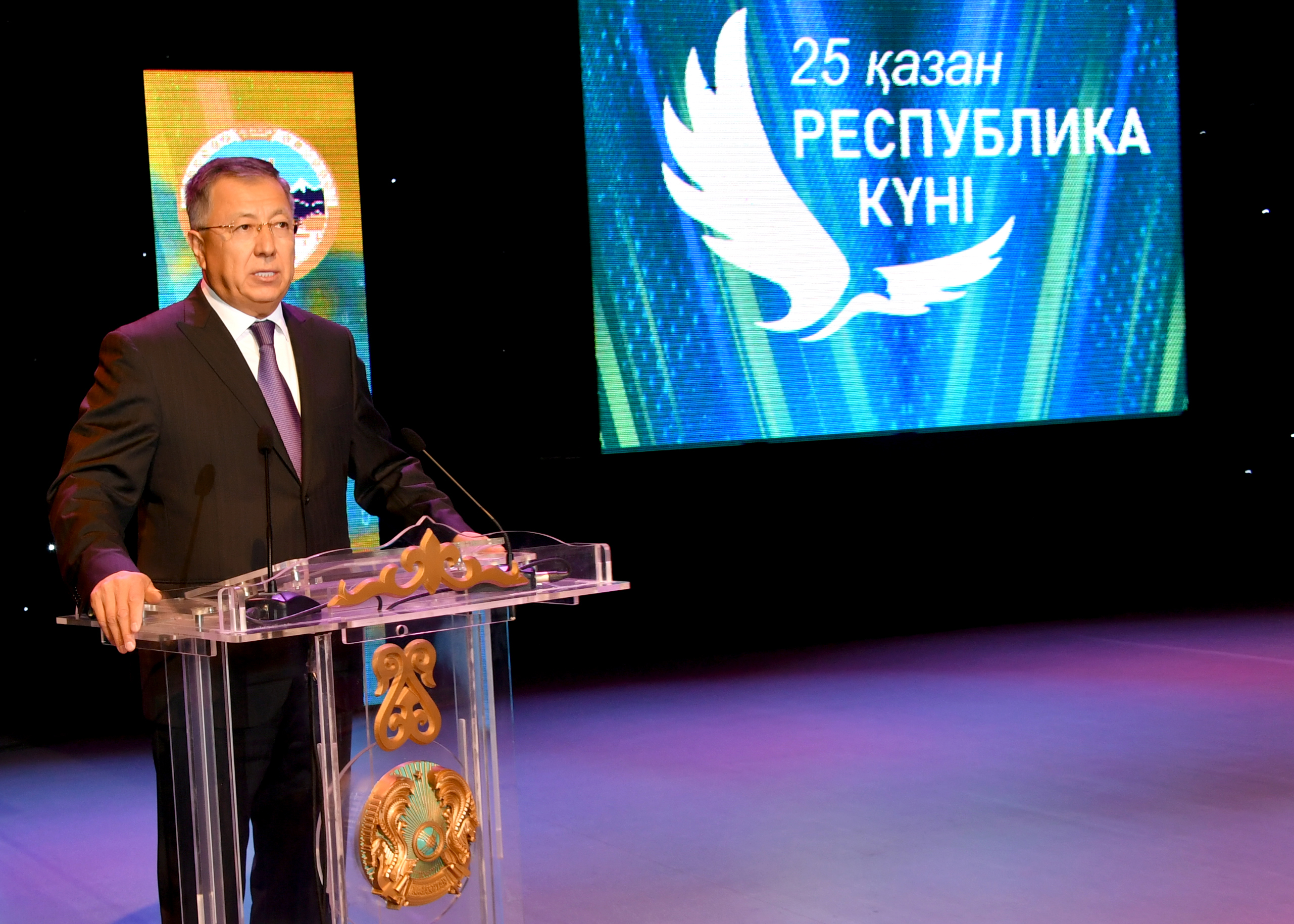 Республика күнінде сөйлеген сөзі