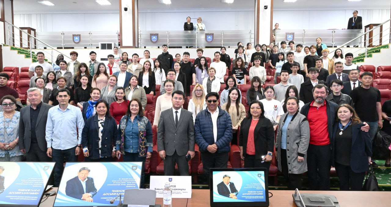 Famous director met with KazNU students