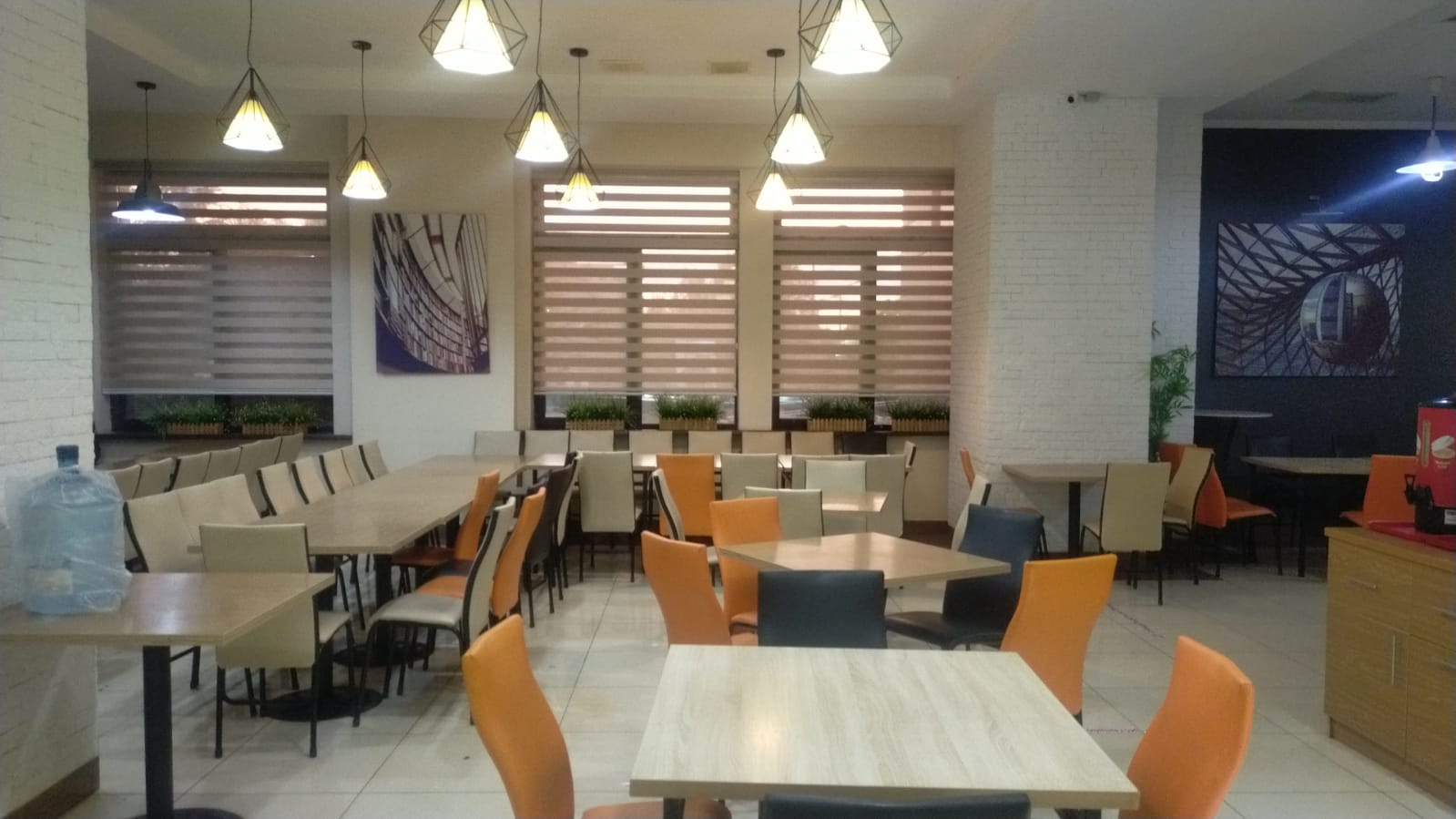 A new dining room was presented in the Al-Farabi library