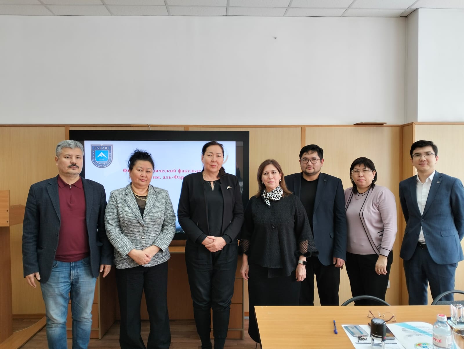 Meeting with a representative of the Talgar private boarding hogh school No. 1