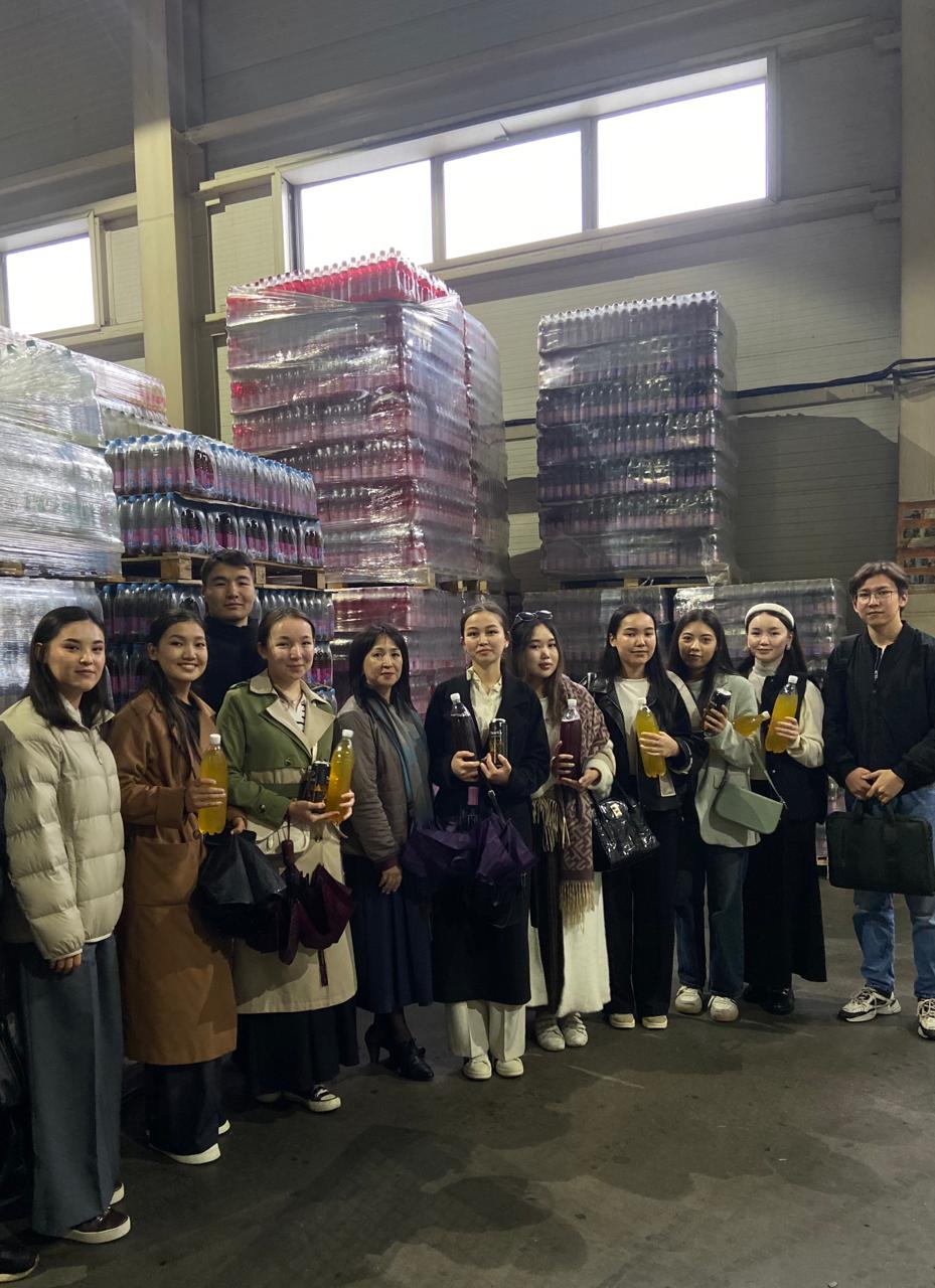 Экскурсия на завод АО «Caspian Beverage Holding»