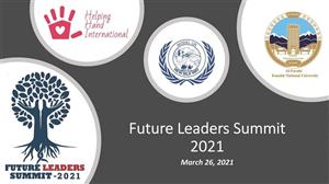 THE SUMMIT OF FUTURE LEADERS HAS SUCCESSFULLY PASSED TO THE KAZNU