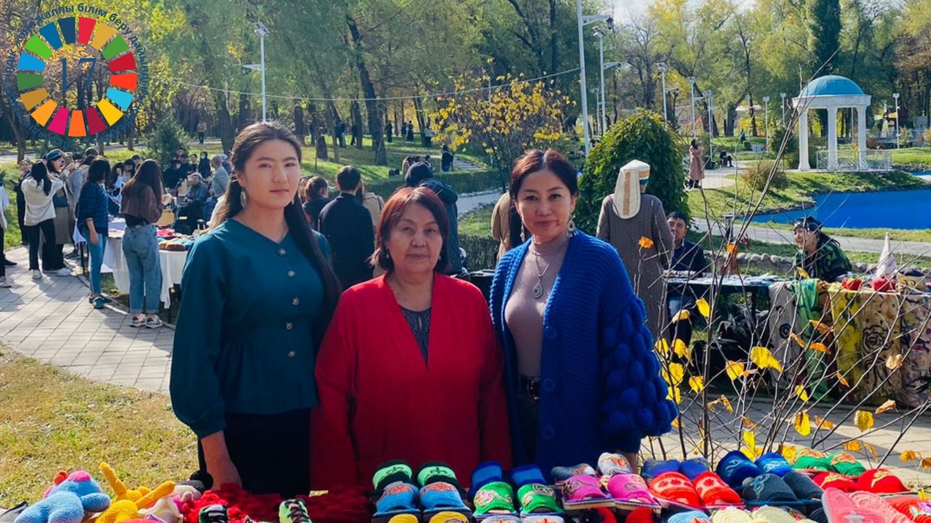 Startup "Zhas Sheber" took part in the event "Golden Autumn"