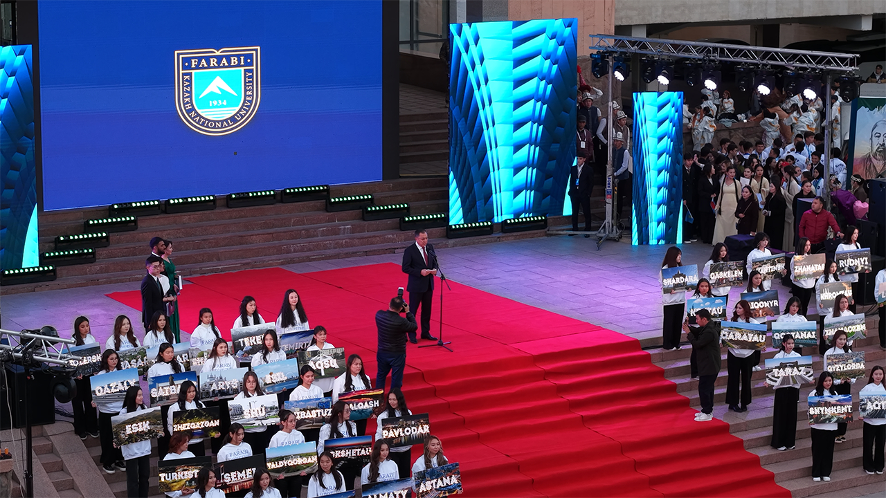 SDG 4: Student Induction Ceremony at Al-Farabi KazNU