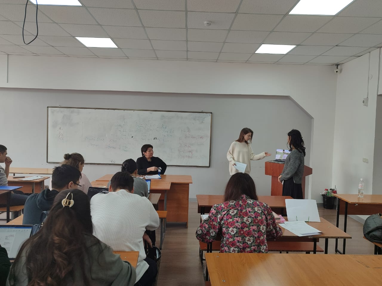 In the framework of the implementation of SDGs on March 11, 2024 at the Department of Civil Law, Civil Process and Labor Law in anticipation of the celebration of the 90th anniversary of the Kazakh National University named after Al-Farabi was held a lecture on the topic of the 4th goal of the UN SDG "Quality Education" Moderator Candidate of Legal Sciences Associate Professor Nurakhmetova G.G. and speakers students 309 group.