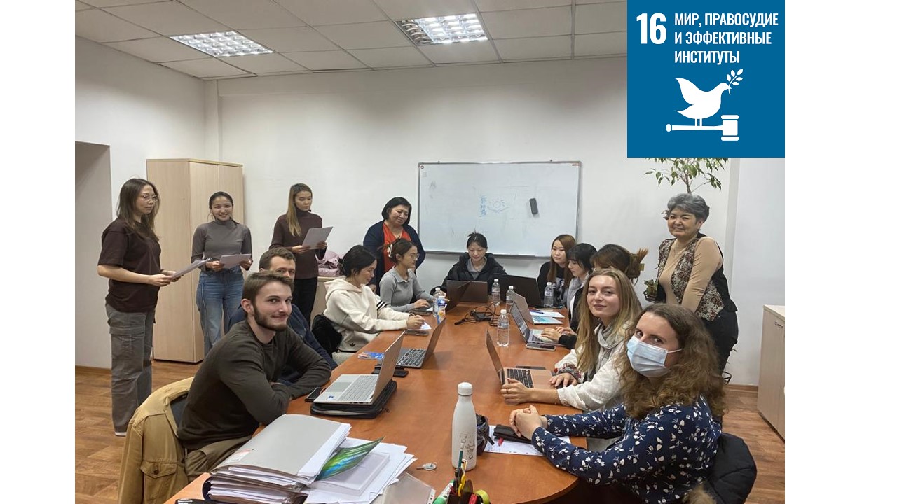 SDG 16: peace, justice and strong institutions