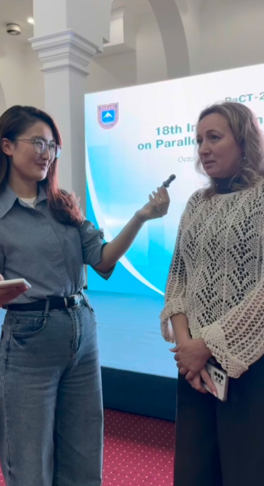 Department of Artificial Intelligence and Big Data  🎤 Impressive interviews with PaCT-2025 participants!  Today, we conducted short interviews with participants of the PaCT-2025 international conference. They shared their experiences, impressions, and expectations from the event.  💬 Each participant’s words reflect the enthusiasm of young researchers and professionals for new ideas, innovation, and science.