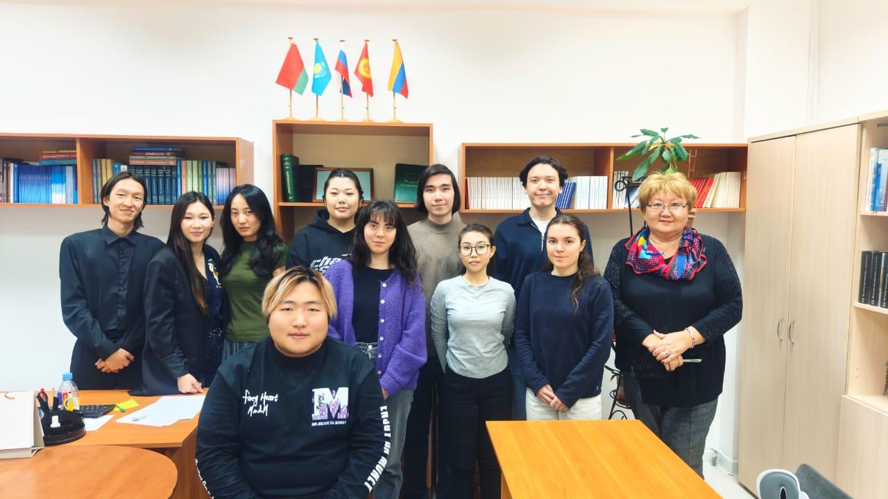 On December 4, 2025, at the Faculty of International Relations, at the Eurasian Research Center, a round table was held