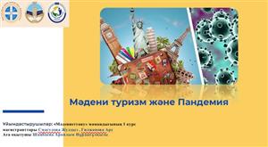 Cultural Tourism and Pandemic