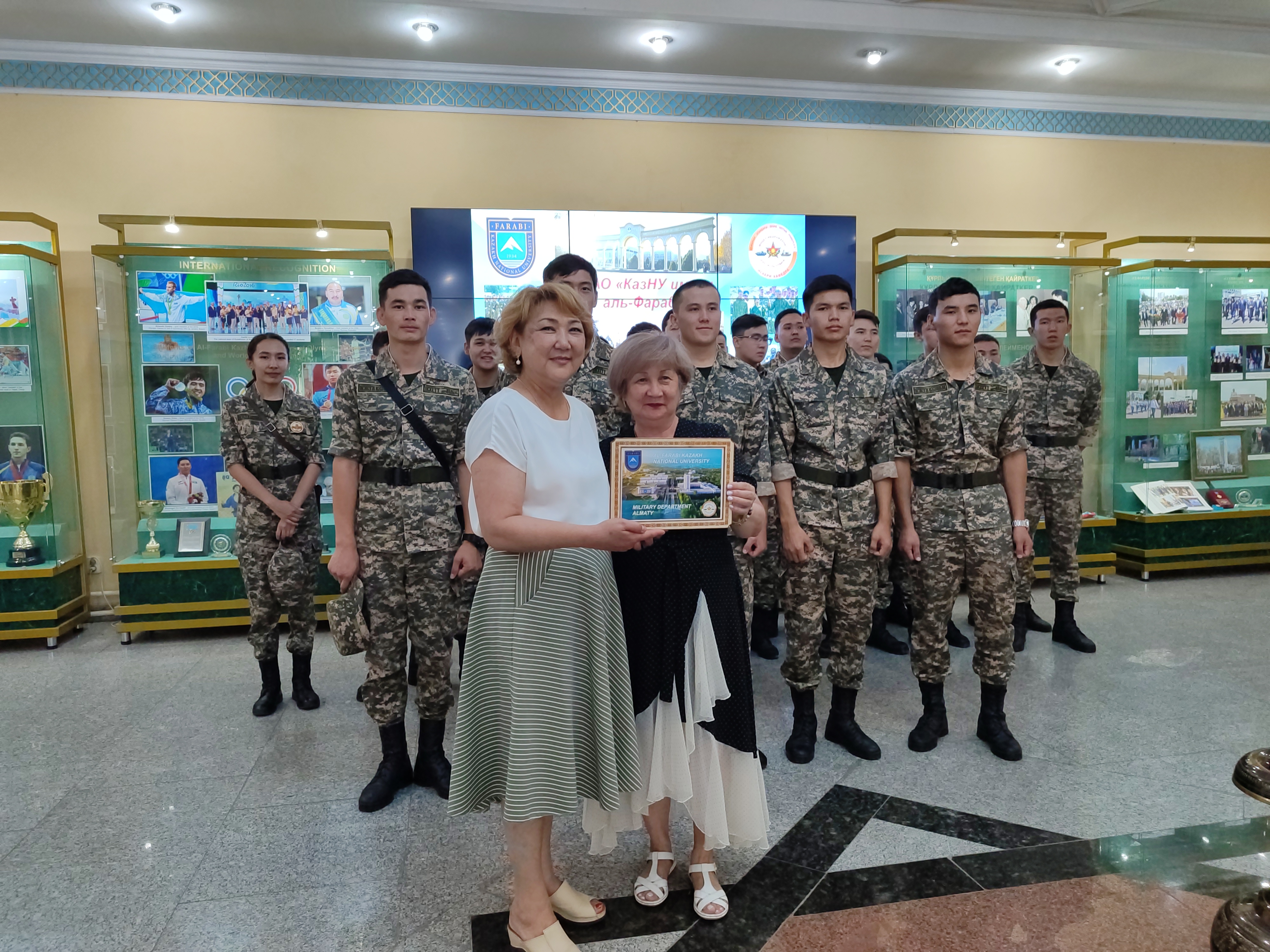 The University museum was visited by KazGU graduate, Honorary citizen of Kazalinsky district, Doctor of Philosophy, Professor of Kyzylorda University named after Korkyt ata - Baimyrza Kozhamberdiev
