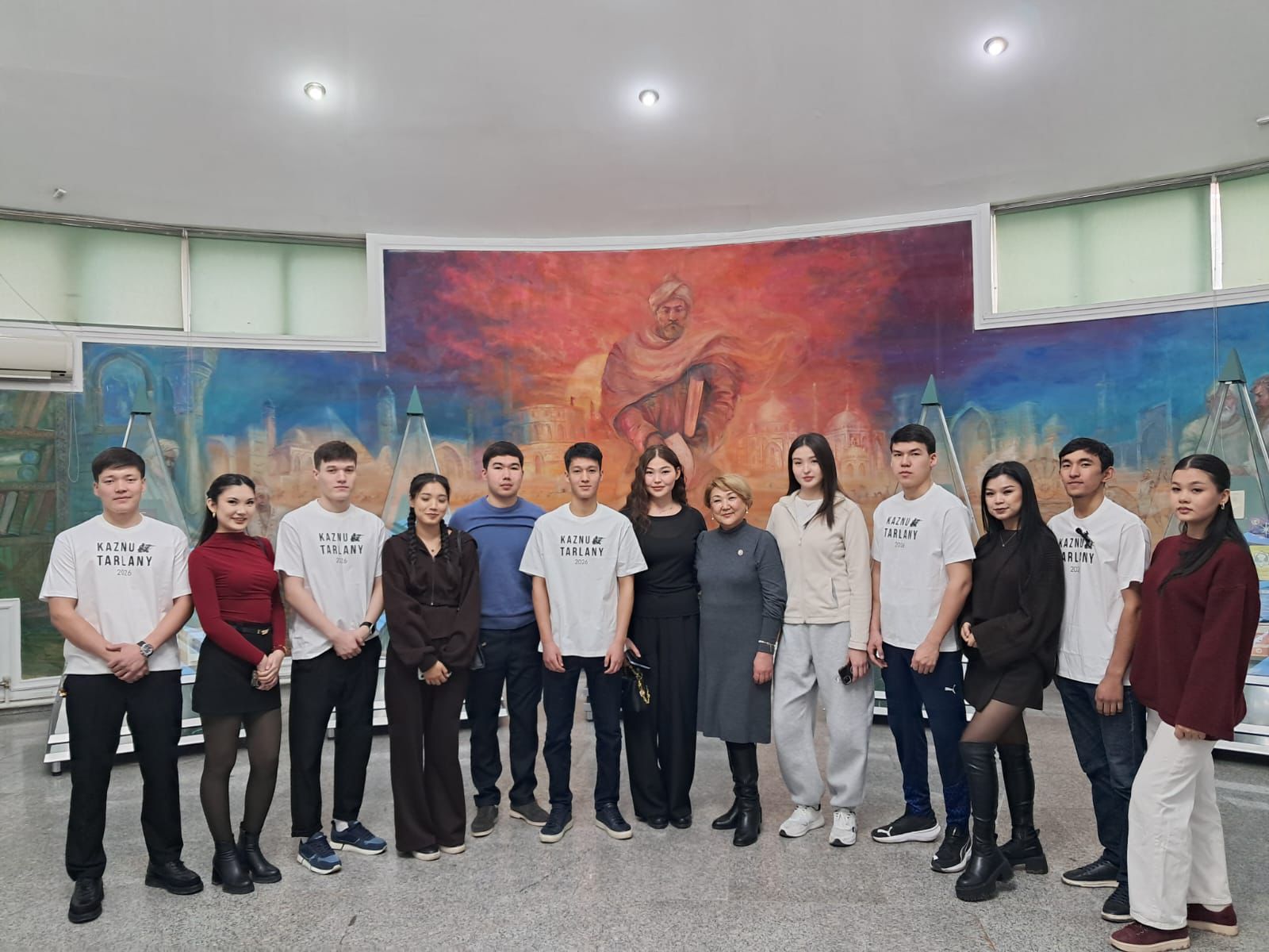 Познавательное посещение музея КазНУ