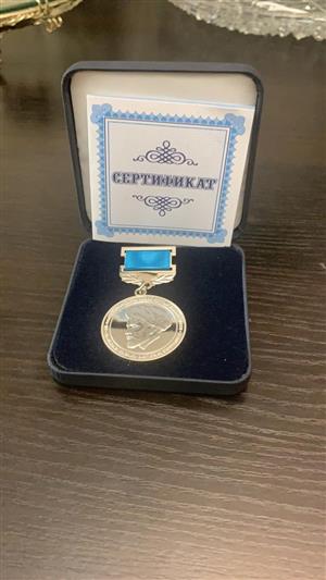 Факультет ғалымы «Әл-Фараби атындағы ҚазҰУ-ға ерен еңбегі үшін» күміс медалімен марапатталды