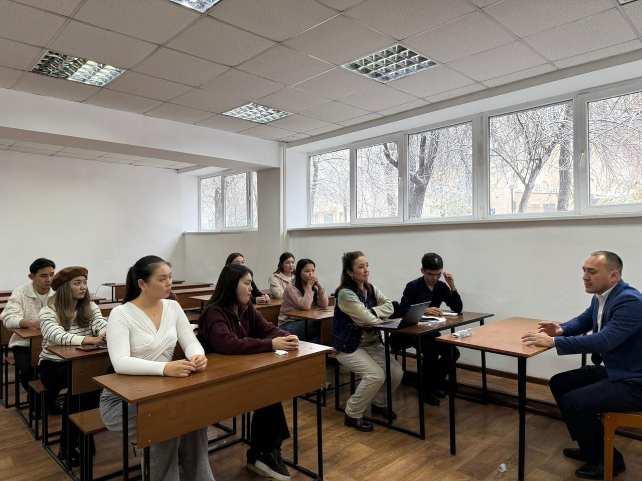 Встреча с Куанышом Токсанбаевым Абишевым, имам ДУМК, специалистом Центра консультации и реабилитации