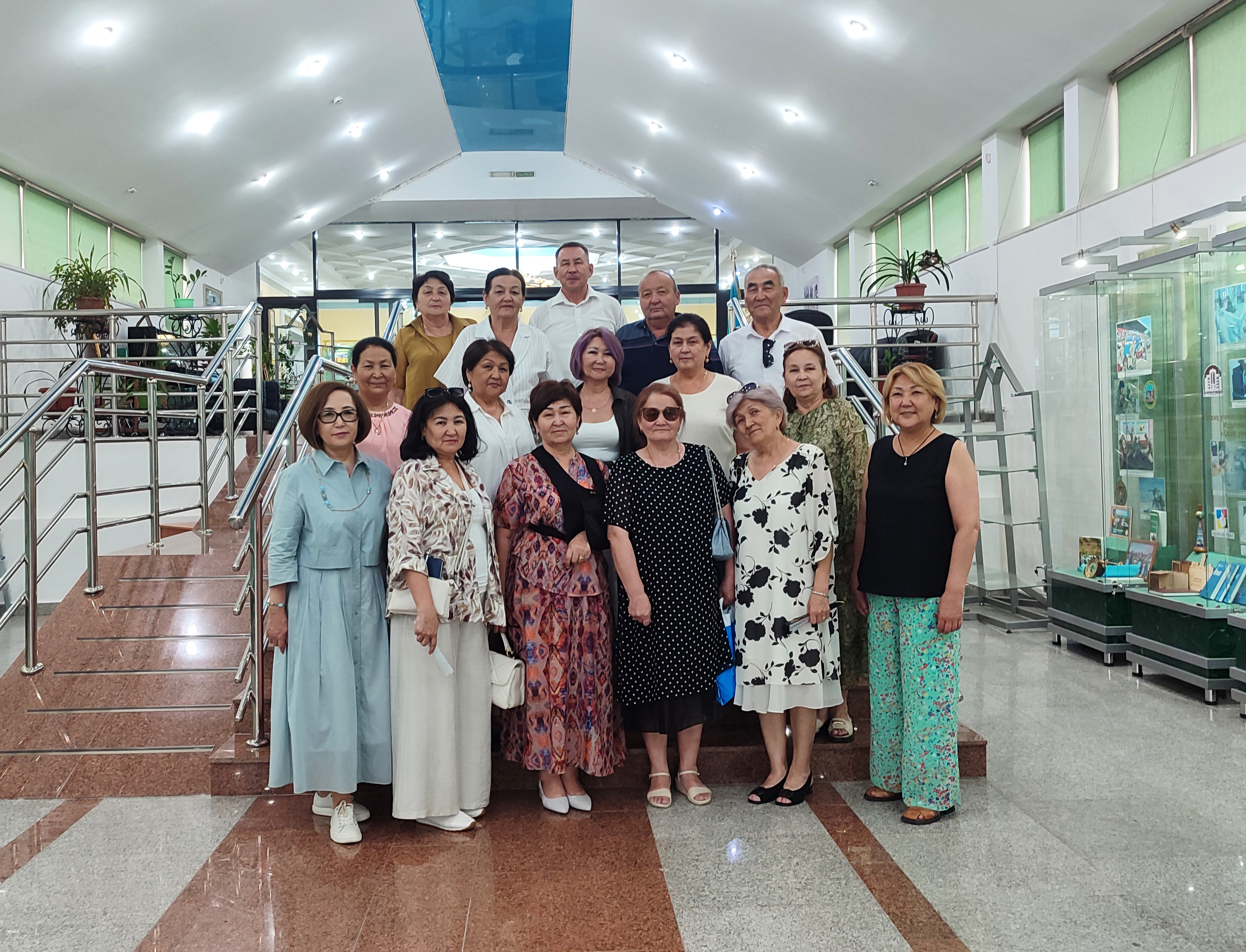Graduates of the Geological and Geographical faculty of KazGU in 1985 met after 40 years