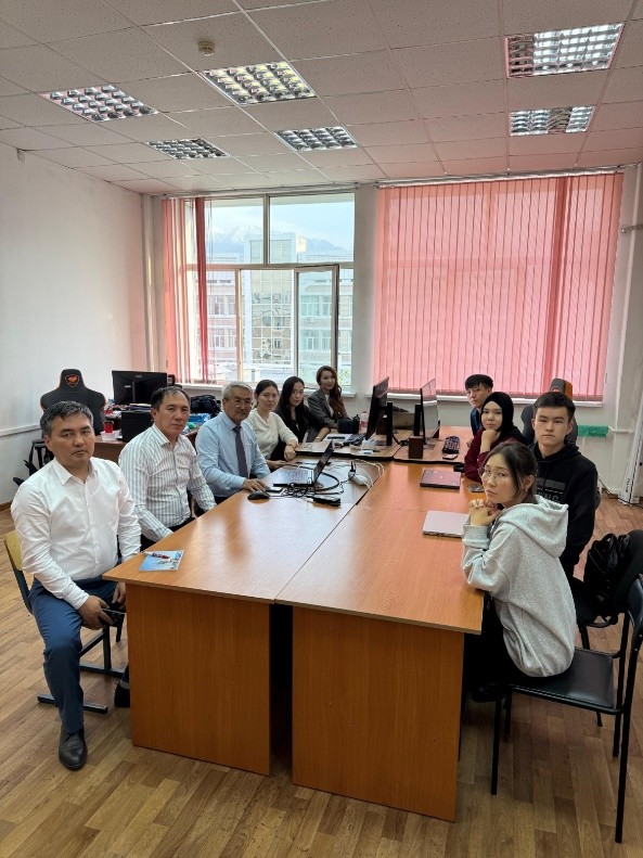Meeting with KazNU Students on Mineral Resource Exploration Technologies