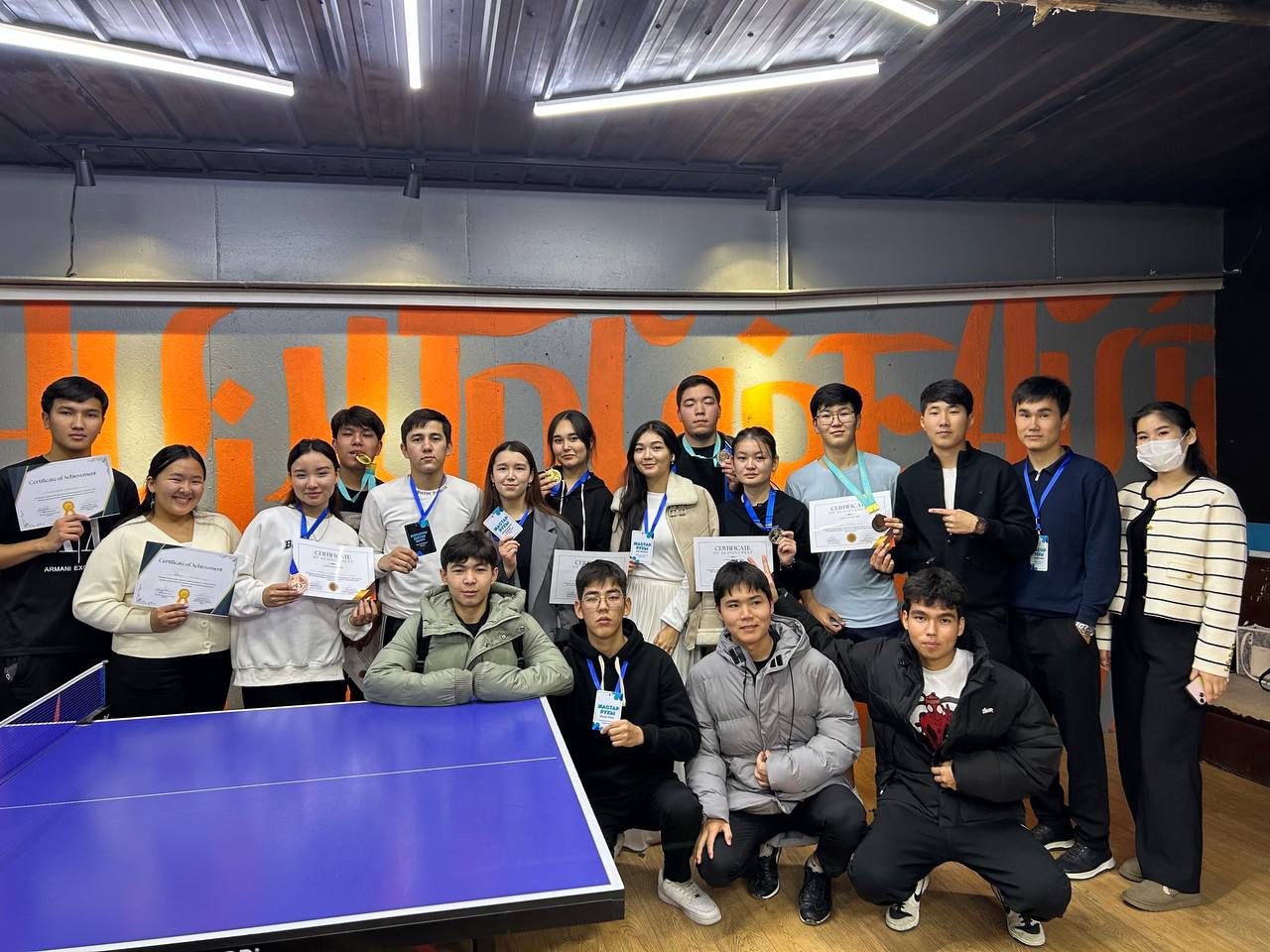 SDG-3: A table tennis tournament was held under the organization of the Youth Wing of the Faculty of Mechanics and Mathematics «Zhastar Ruhi»