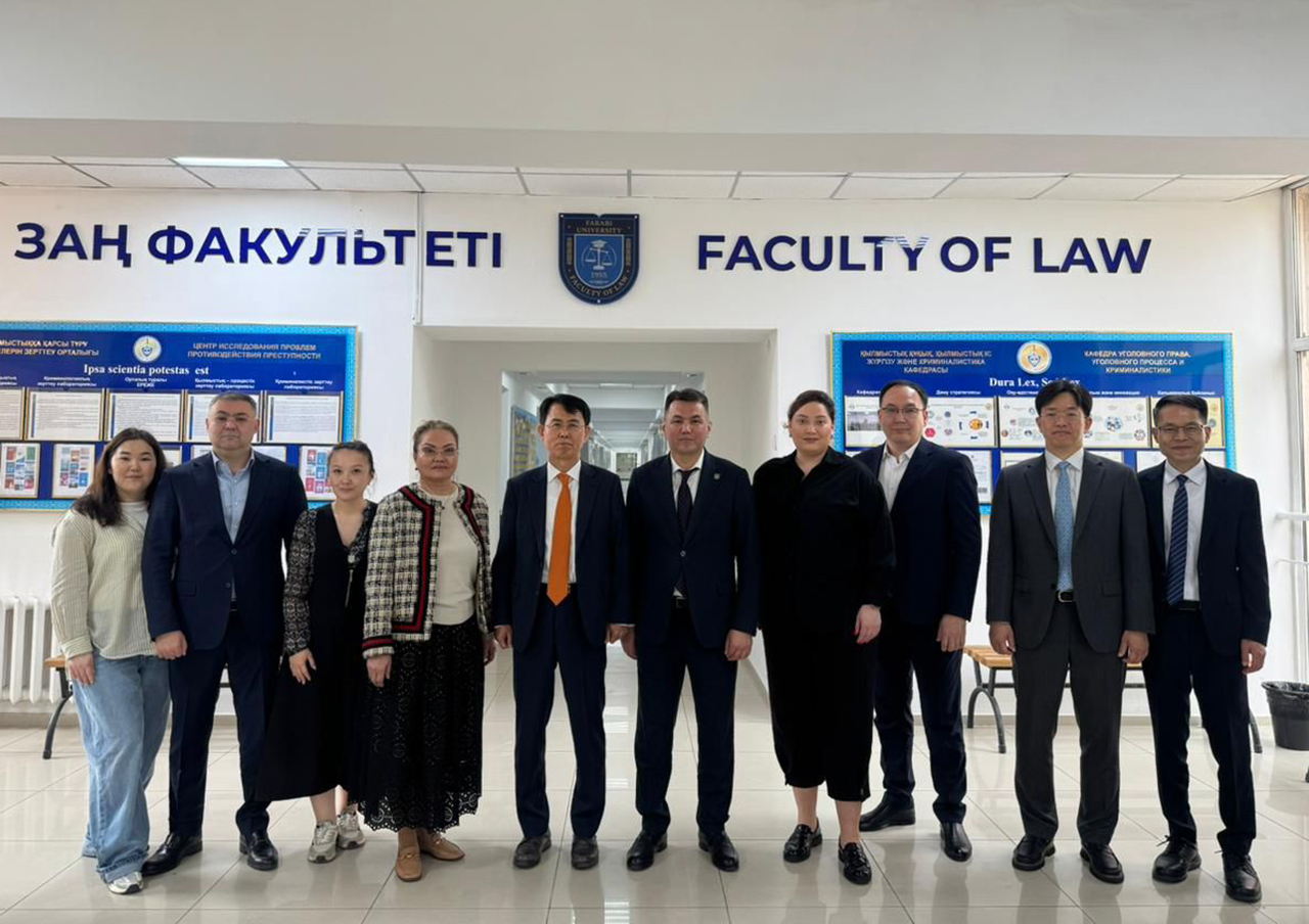 KazNU held a dialogue with representatives of the judicial system of Korea