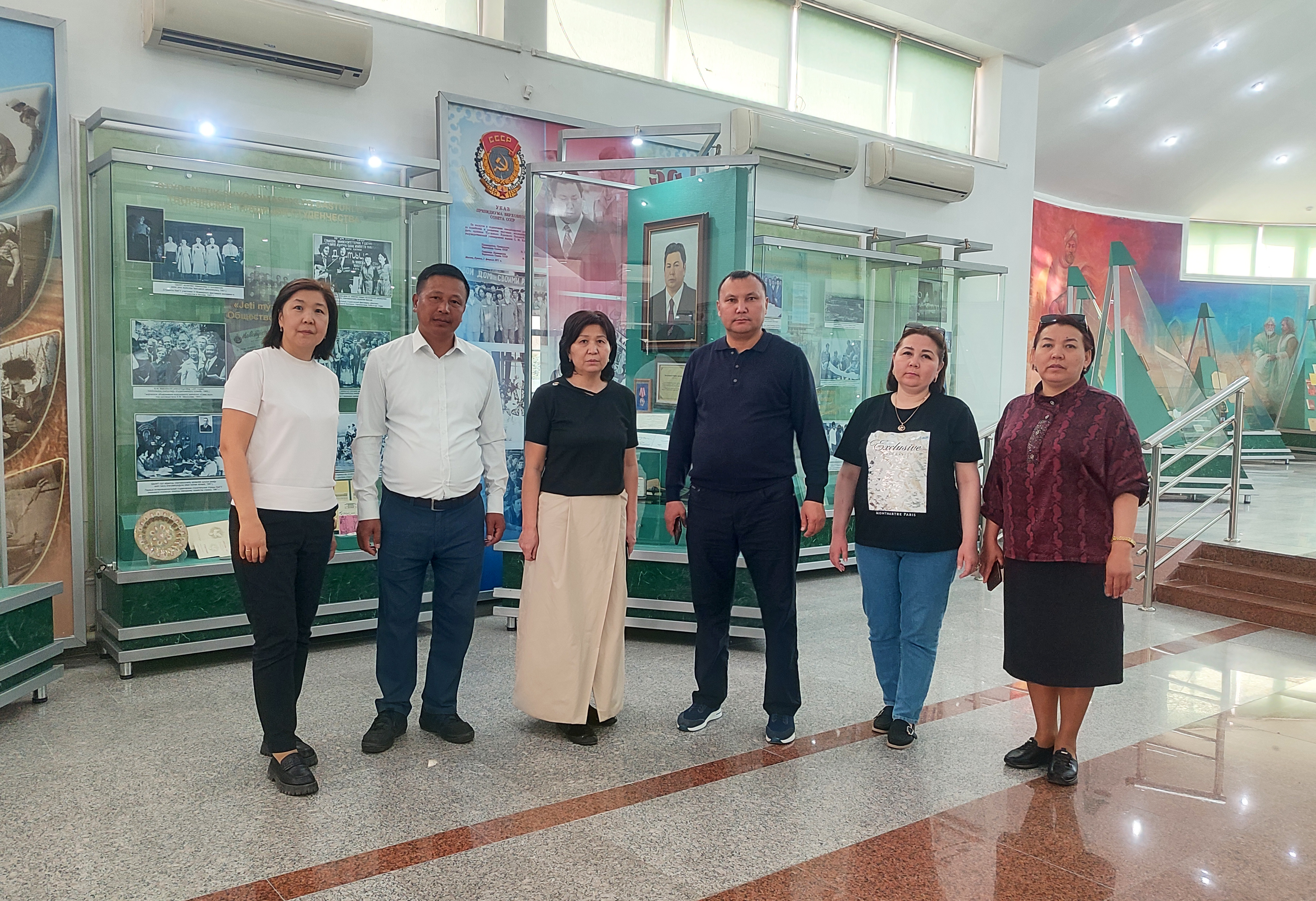 Teaching staff of the Department of Pedagogy and Psychology of Karakalpak State University named after Berdakh arrived for advanced training courses