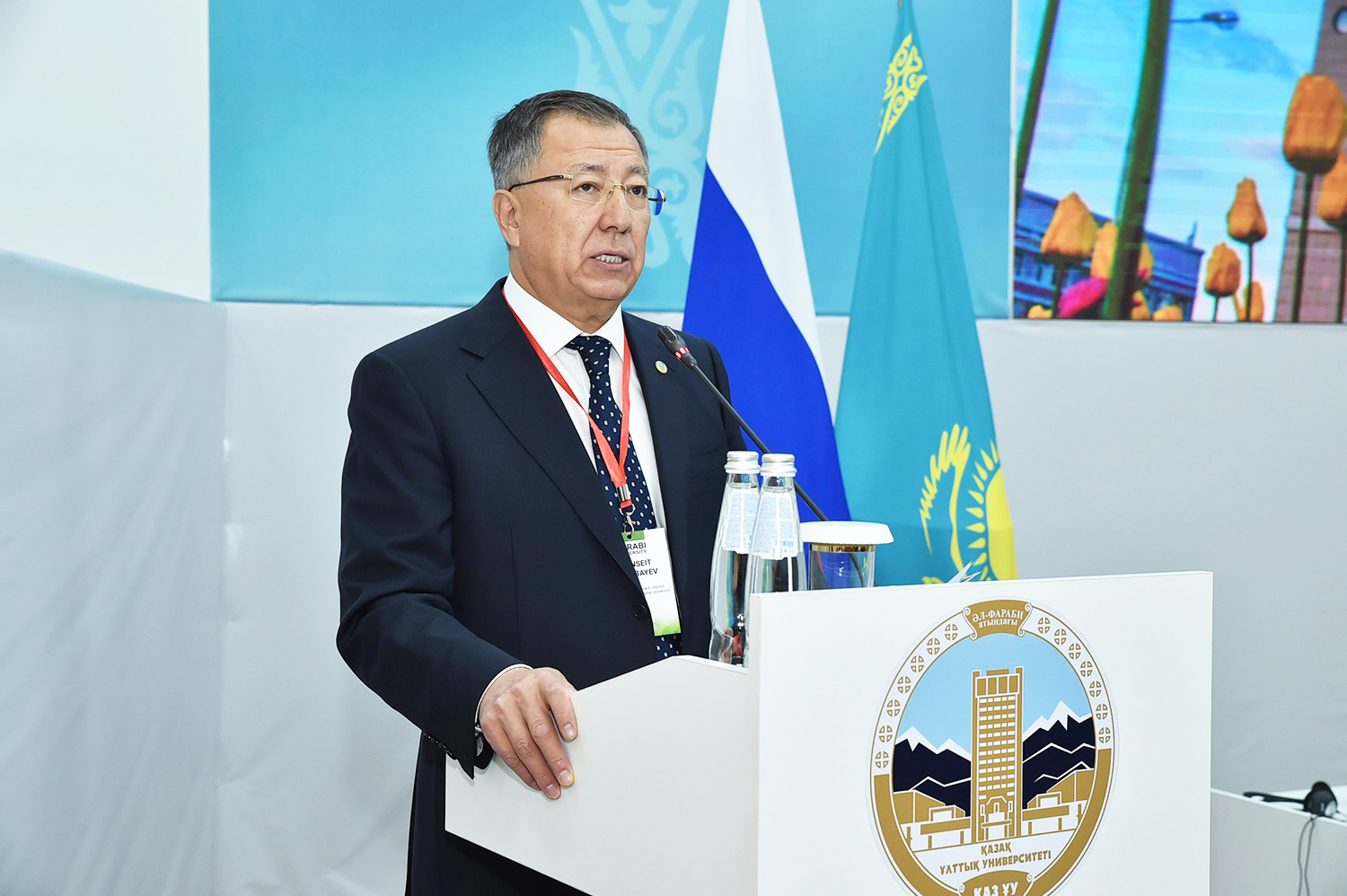 «Экономиканы декарбонизациялаудың  жаңа жолы (KZGT-2023)» атты конференциясындағы сөзі