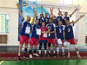 Men's volleyball team of KazNU - Champions! 2021