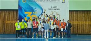The first gold of the XI Summer Universiade among the universities of the Republic of Kazakhstan in the treasury of KazNU. 2021