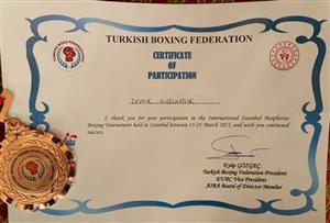 International boxing tournament-bronze! 2021