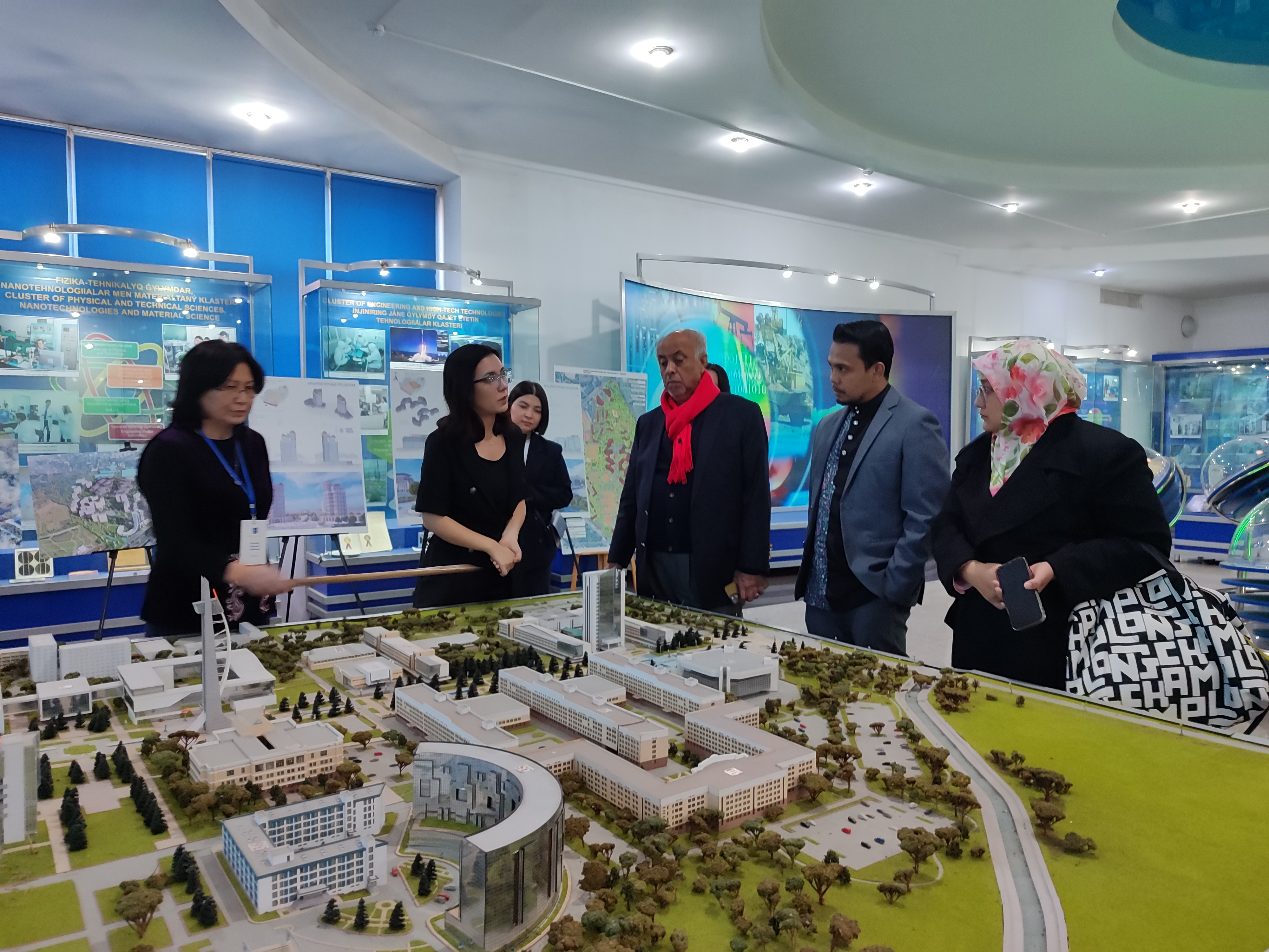 The delegation of the International Islamic University in Malaysia visited the Al-Farabi Kazakh National University