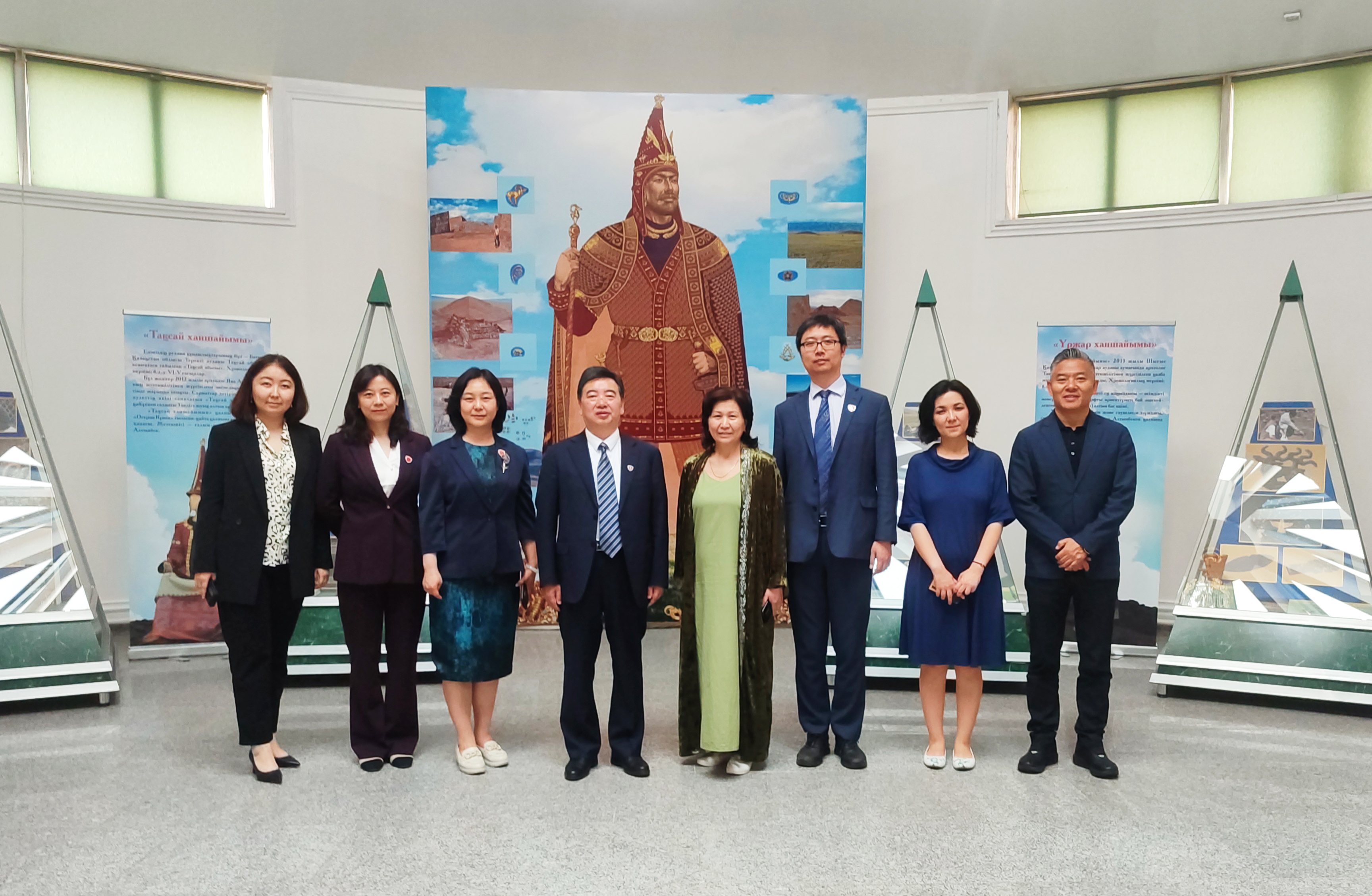 A delegation led by the President of Beijing Chinese Medical University, Professor Tang Zhishu visited Al-Farabi Kazakh National University