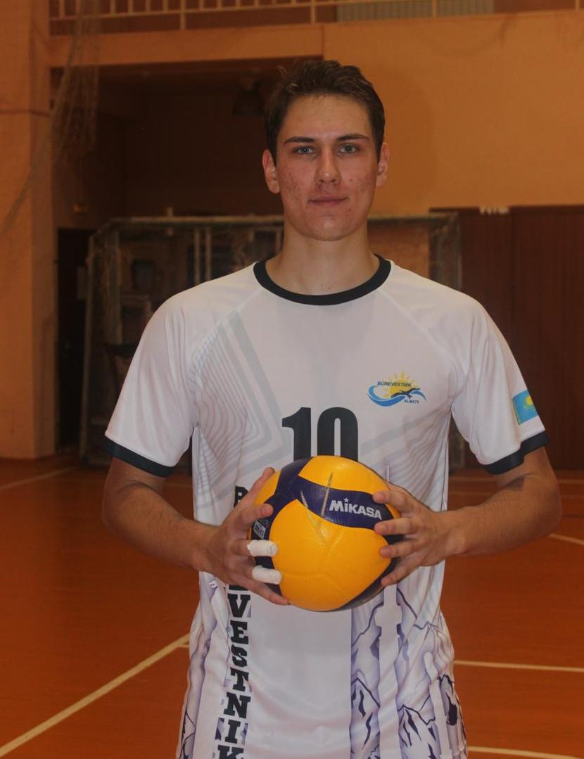 The first-year student is the Champion of the Republic of Kazakhstan